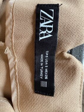 ZARA Beige Tailored Pants